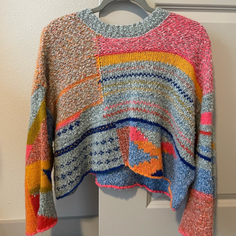 Great condition multicolor sweater! Worn once